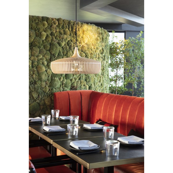 Плафон Clava Dine Ø43х24 см, светлый дуб