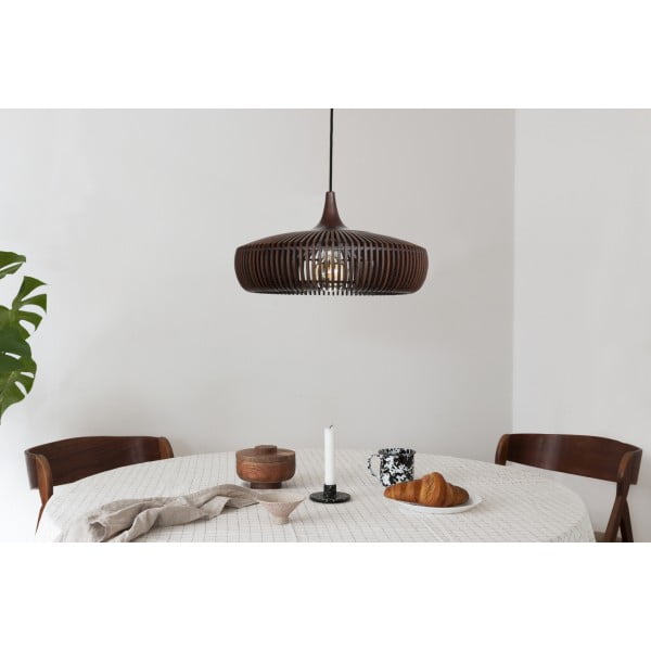 Плафон Clava Dine Ø43х24 см, тёмный дуб