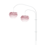 Плафон Carmina Ø32х22 см, розовый