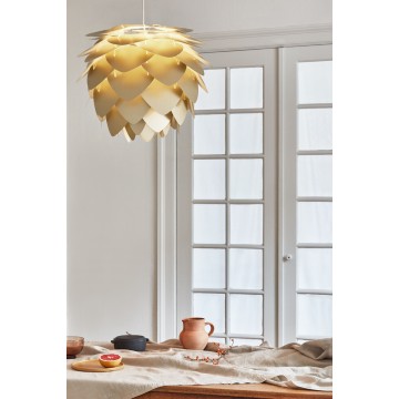 Плафон Aluvia Ø59х48 см латунь, матовый