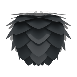 Плафон Aluvia Ø40х30 см, антрацит