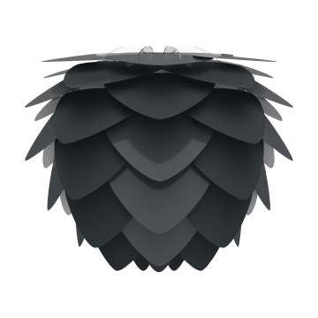 Плафон Aluvia Ø40х30 см, антрацит