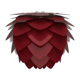 Плафон Aluvia Ø59х48 см, бордовый