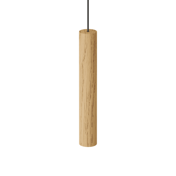 Подвесной светильник Ø3,4х22 см Chimes, дуб