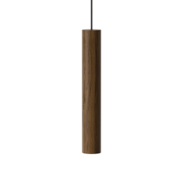 Подвесной светильник Ø3,4х22 см Chimes, тёмный дуб