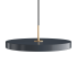 Подвесной светильник Asteria Ø43, латунь, антрацитовый-серый