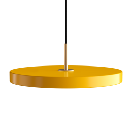 Подвесной светильник Umage Asteria Medium, латунь, жёлтый шафран