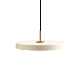 Подвесной светильник Asteria Ø31х10,5 см латунь, белый жемчуг