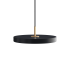 Подвесной светильник Asteria Ø31, латунь, антрацит