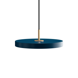 Подвесной светильник Umage Asteria Mini, латунь, темно-синий