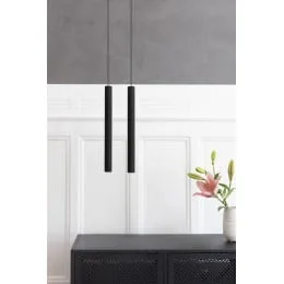 Подвесной светильник Ø3,4х44 см Chimes Tall, чёрный
