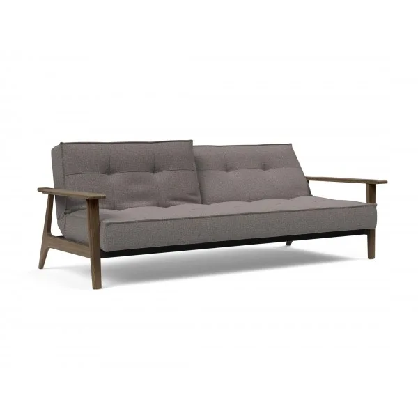 Диван-кровать Splitback 115х210 см ножки дымчатые Frej, ткань 521