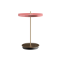 Настольный светильник Asteria Move Ø20х30,6 см, розовый