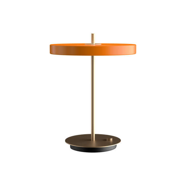 Настольный светильник Asteria Ø31, оранжевый