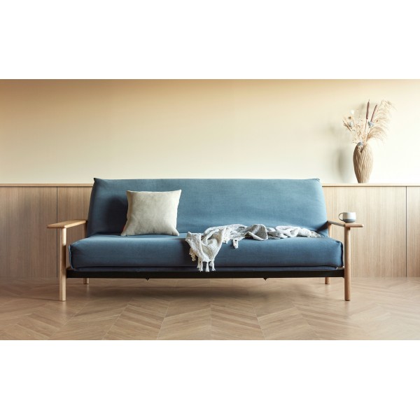 Диван-кровать Balder Classic 140х200 см с чехлом, ткань 573