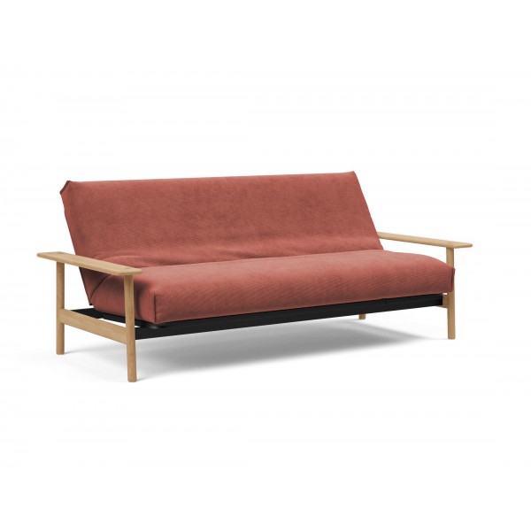 Диван-кровать Balder Classic 140х200 см с чехлом, ткань 317