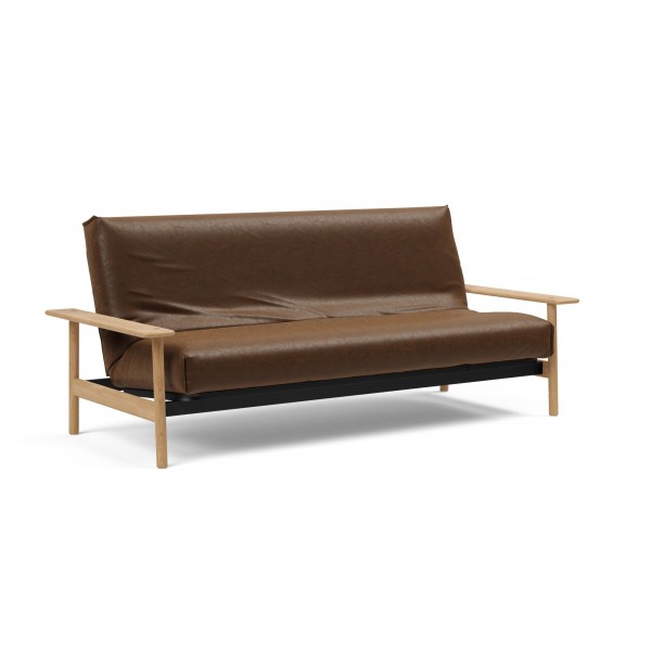 Диван-кровать Balder Classic 140х200 см с чехлом, ткань 461