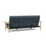 Диван-кровать Balder Classic 140х200 см с чехлом, ткань 573