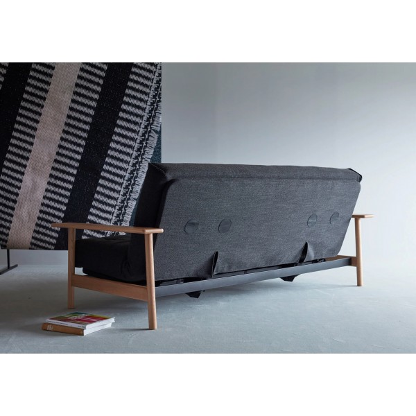 Диван-кровать Balder с матрасом Soft Spring 140х200 см, ткань 461