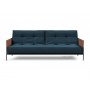 Диван-кровать Splitback Lauge 115х210 см, ткань 580