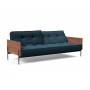 Диван-кровать Splitback Lauge 115х210 см, ткань 580