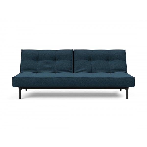 Диван-кровать Splitback 115х210 см черные ножки Styletto, ткань 580