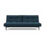 Диван-кровать Splitback 115х210 см черные ножки Styletto, ткань 580