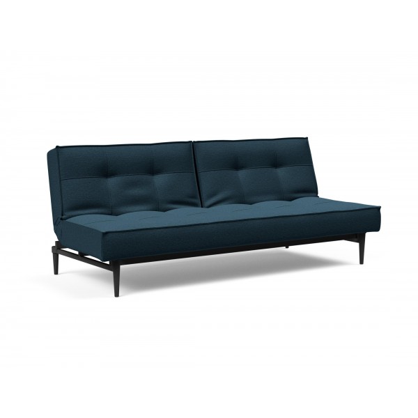 Диван-кровать Splitback 115х210 см черные ножки Styletto, ткань 580