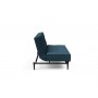 Диван-кровать Splitback 115х210 см черные ножки Styletto, ткань 580