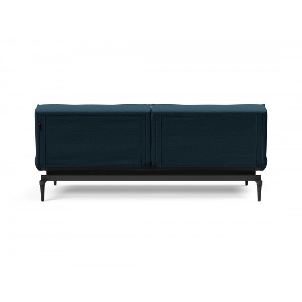 Диван-кровать Splitback 115х210 см черные ножки Styletto, ткань 580