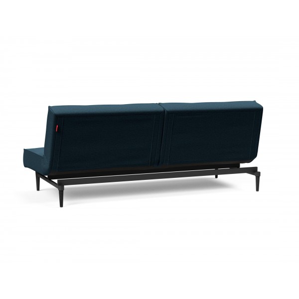 Диван-кровать Splitback 115х210 см черные ножки Styletto, ткань 580
