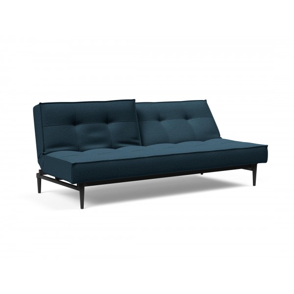 Диван-кровать Splitback 115х210 см черные ножки Styletto, ткань 580
