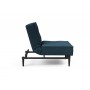 Кресло Splitback черные ножки Styletto, ткань 580