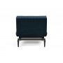 Кресло Splitback черные ножки Styletto, ткань 580