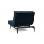 Кресло Splitback черные ножки Styletto, ткань 580