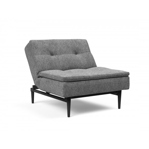 Кресло Dublexo чёрные ножки Styletto, ткань 563