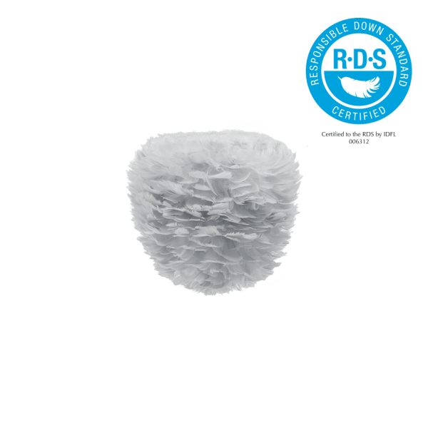 Плафон Eos Evia Ø30х26 см, светло-серый