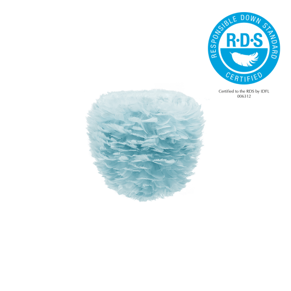 Плафон Eos Evia Ø30х26 см, светло-синий