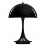 Настольная лампа Panthella Portable Metal, D16 см, черная
