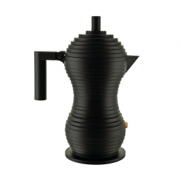 Кофеварка для эспрессо Pulcina черная, 3 чашки