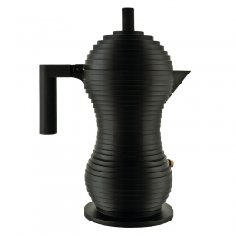 Кофеварка для эспрессо Pulcina черная, 6 чашек