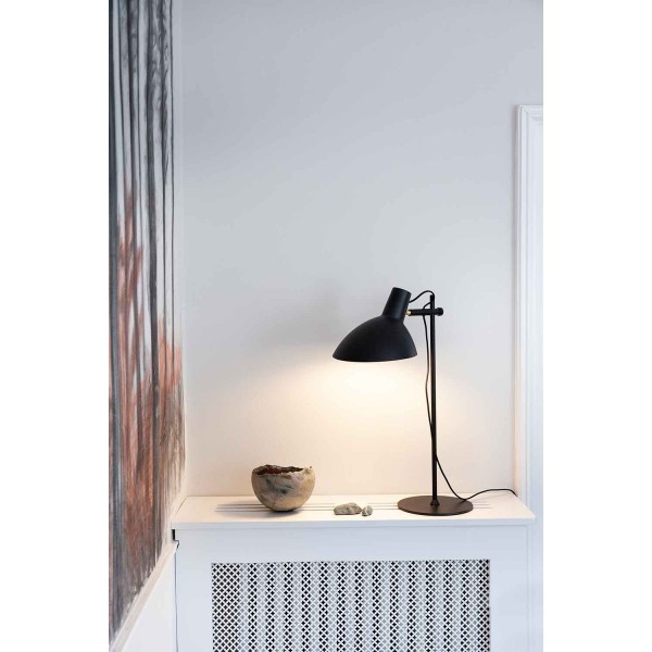 Настольный светильник Metropole, D30 см, table black 1XE27