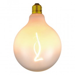 Лампа светодиодная, диммируемая, D12,5 см, желтая