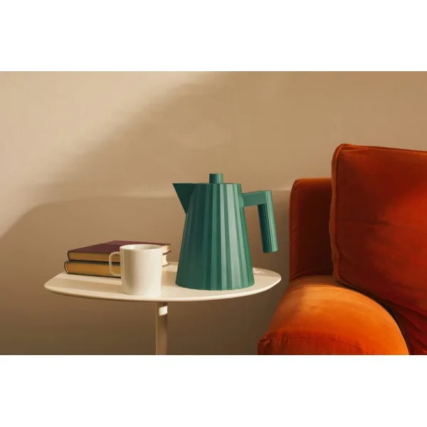 Электрический чайник Alessi Plisse 1 л, зеленый
