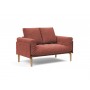 Диван-кушетка Rollo 80х200 см Classic ножки Bow, ткань 317