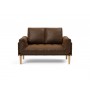 Диван-кушетка Rollo 80х200 см Classic ножки Bow, ткань 461