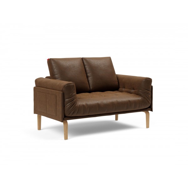Диван-кушетка Rollo 80х200 см Classic ножки Bow, ткань 461