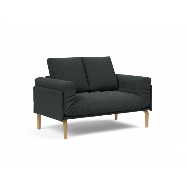 Диван-кушетка Rollo 80х200 см Classic ножки Bow, ткань 534