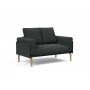 Диван-кушетка Rollo 80х200 см Classic ножки Bow, ткань 534