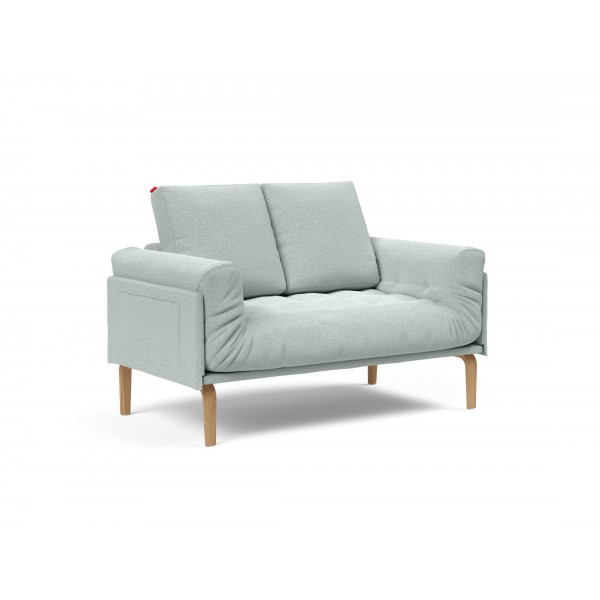 Диван-кушетка Rollo 80х200 см Classic ножки Bow, ткань 552